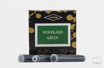 Ink Woodland green cartridges by Diamine