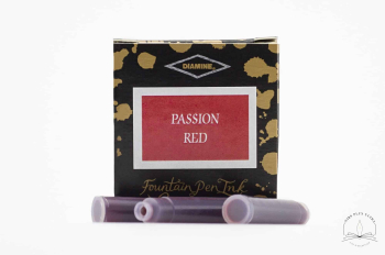 Ink Passion red cartridges by Diamine