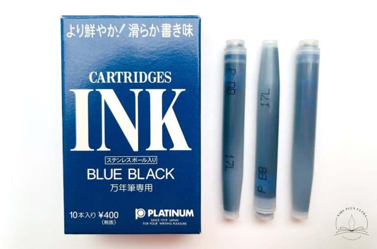 Cartridges blue-black Platinum 2