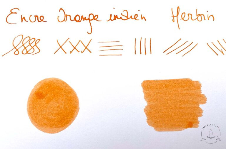 Ink Orange Indien Bottle 30 ml by Herbin 2