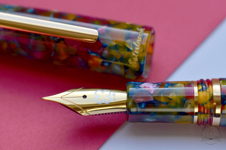 Estie Botanical Gardens Gold Fountain pen by Esterbrook 3