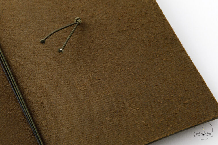 Leather Notebook Olive by Traveler's Company 3