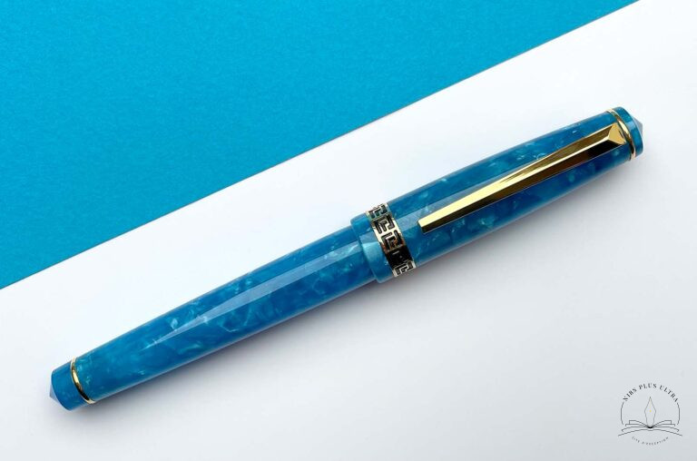Rosa Sky Blue Fountain pen by Laban 1