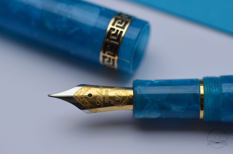 Rosa Sky Blue Fountain pen by Laban 3