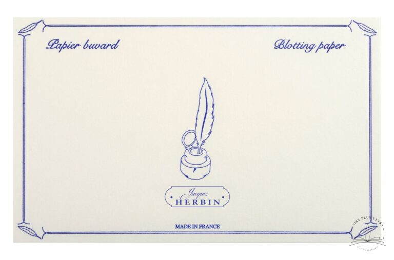 Jacques Herbin white blotting sheets by Herbin 1