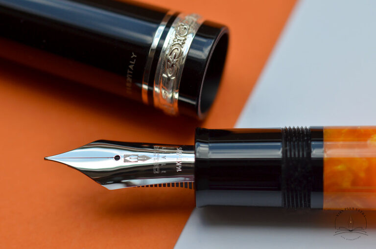 Stylo-plume Dolce Vita Oversize Palladium de Delta 3