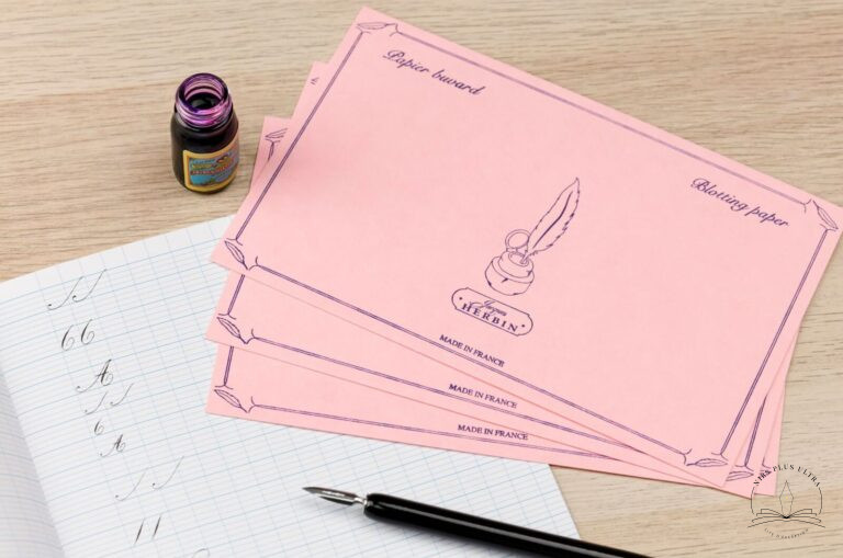Jacques Herbin pink blotting sheets by Herbin 2