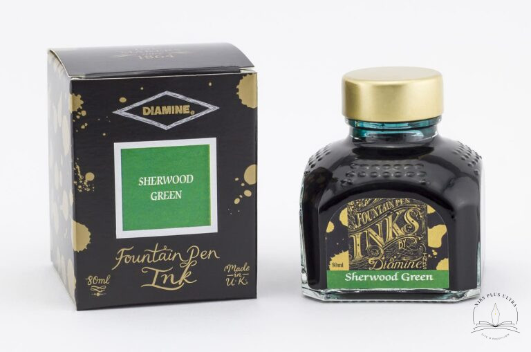 Ink Sherwood green 80 ml bottle by Diamine 1