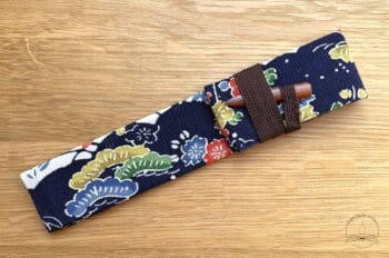 Pen case Flowers of light for 1 fountain pen by Sailor