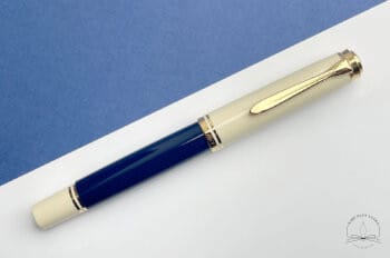 Stylo-plume Souverän M800 Cream Blue de Pelikan 1