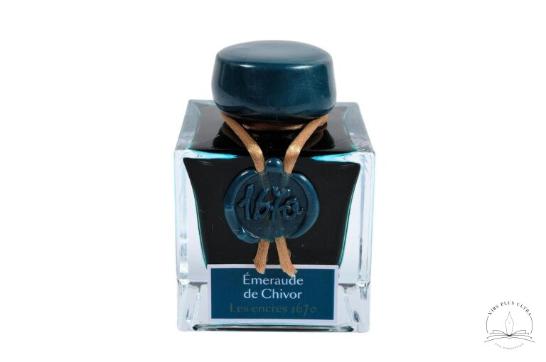 Encre 1670 Emeraude de Chivor Flacon 50 ml de Jacques Herbin 1