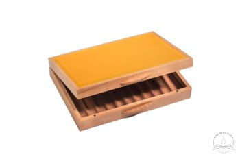 Box Service tree Mustard for 11 pens by Atelier De Laforêt 1
