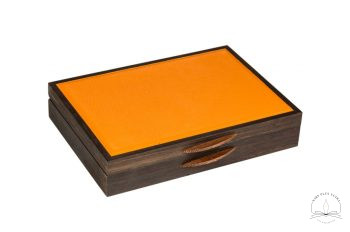 Box Wenge Mandarin for 11 pens by Atelier De Laforêt