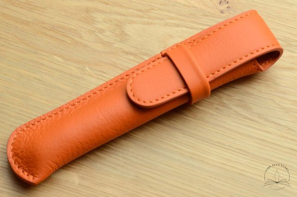 Etui Mandarine pour 1 stylo de Atelier De Laforêt 1