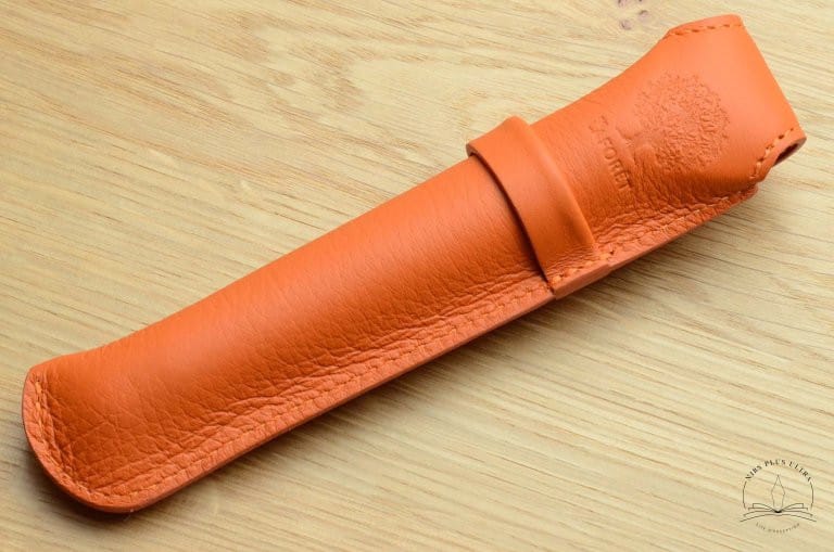 Etui Mandarine pour 1 stylo de Atelier De Laforêt 2