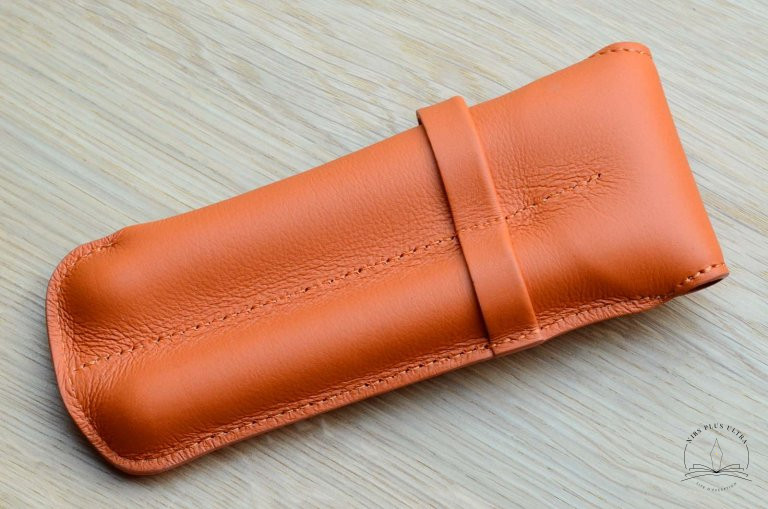 Case Mandarin for 2 pens by Atelier De Laforêt 2