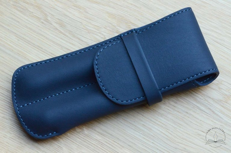 Case Navy for 2 pens by Atelier De Laforêt 1