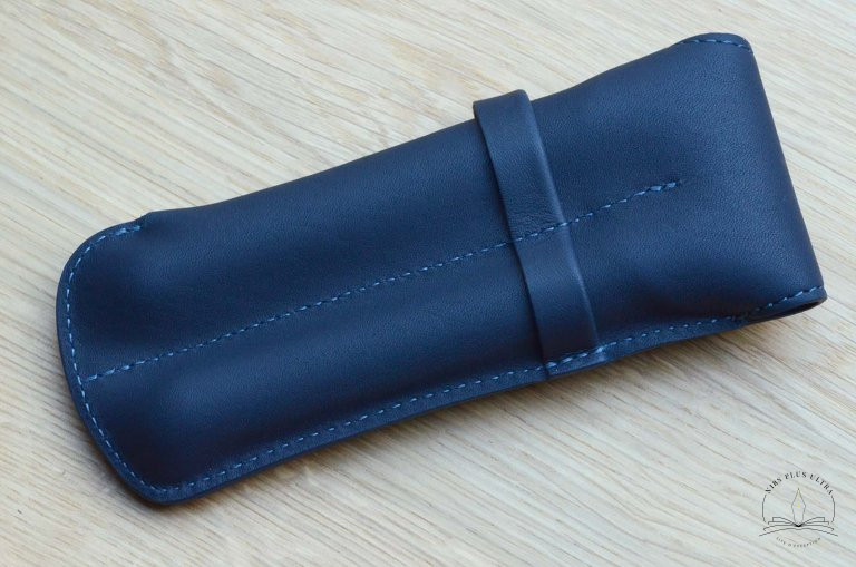 Case Navy for 2 pens by Atelier De Laforêt 2