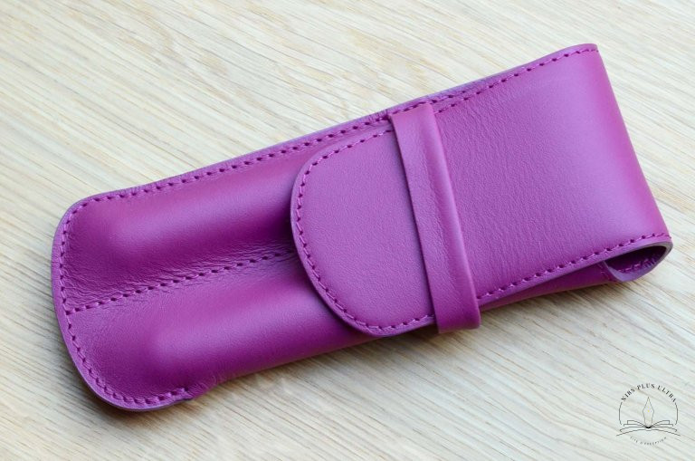 Case Purple for 2 pens by Atelier De Laforêt 1