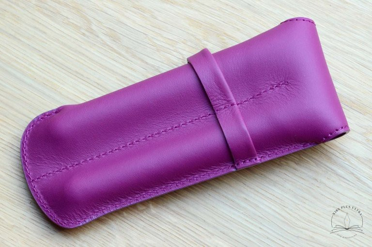 Case Purple for 2 pens by Atelier De Laforêt 2