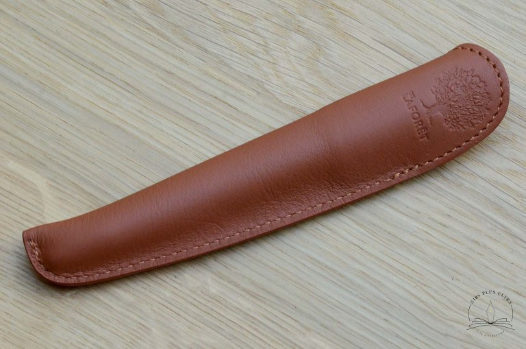 Etui tulipe Cognac pour 1 stylo de Atelier De Laforêt 2