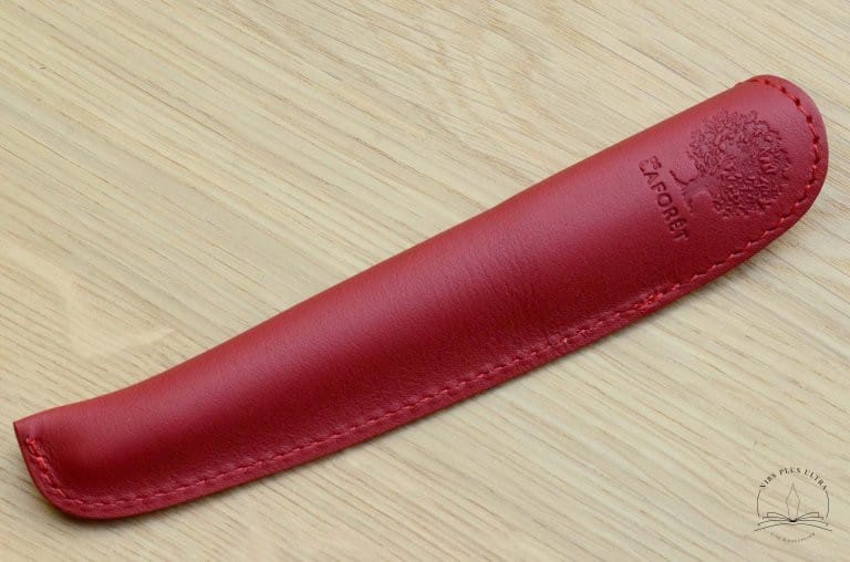 Etui tulipe Rouge pour 1 stylo de Atelier De Laforêt 2