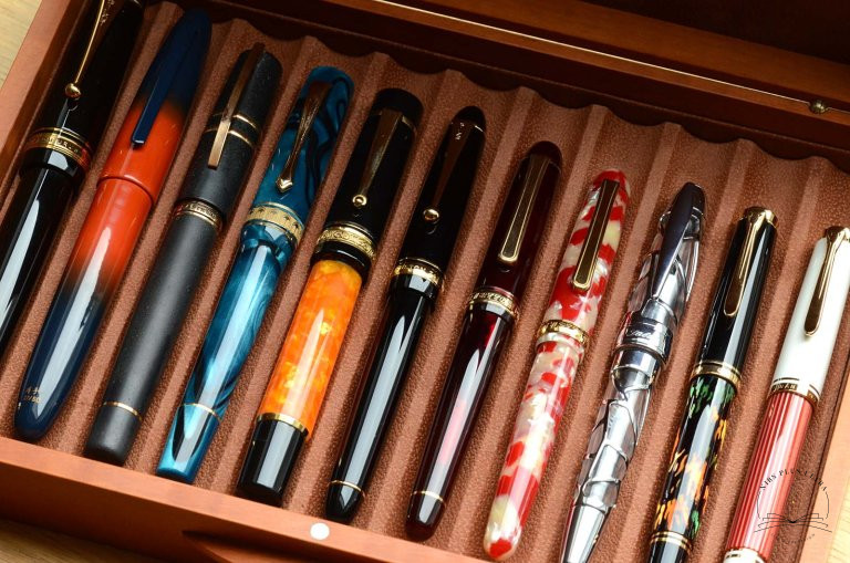 Coffret pour 11 stylos Alisier de Atelier De Laforêt 2