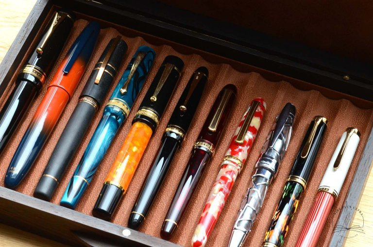 Coffret pour 11 stylos Wengé de Atelier De Laforêt 2