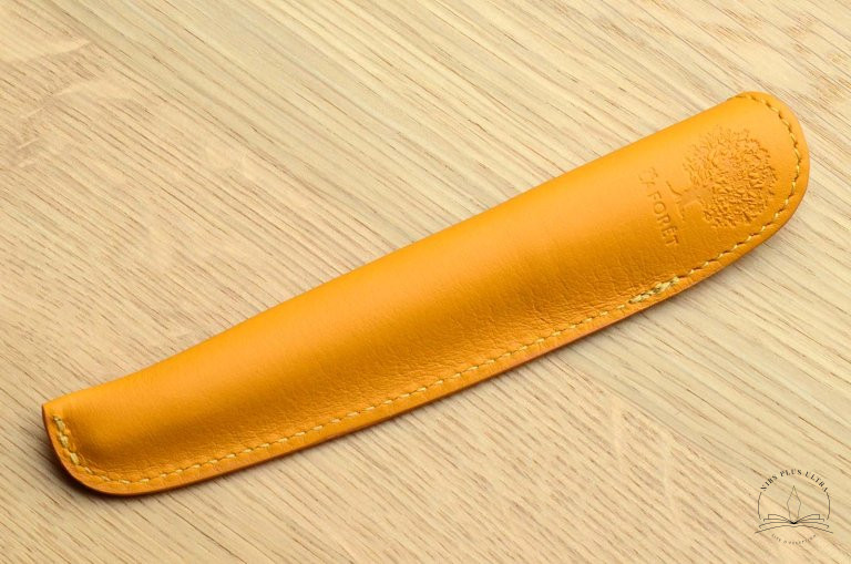 Etui tulipe Moutarde pour 1 stylo de Atelier De Laforêt 2