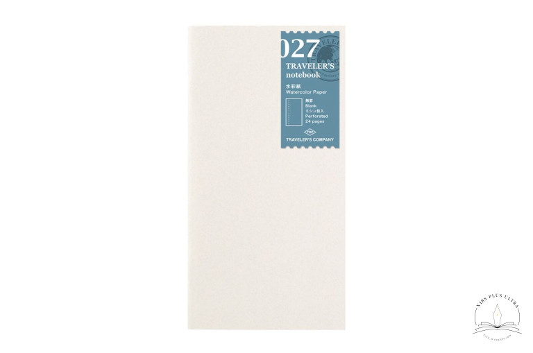 Cahier Aquarelle de Traveler's Company 1