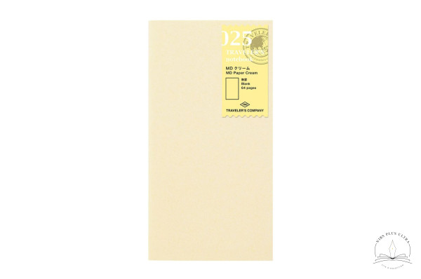 Paper Notebook Plain Ivory by Traveler’s Company 1