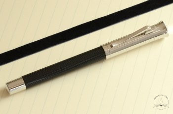 Guilloché Black Fountain pen by Graf von Faber-Castell