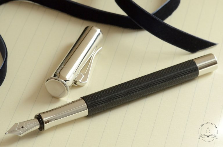 Guilloché Black Fountain pen by Graf von Faber-Castell 2
