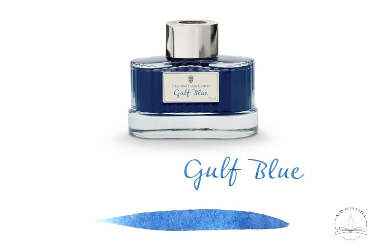 Encre Bleu azur Flacon 75 ml de Graf von Faber-Castell