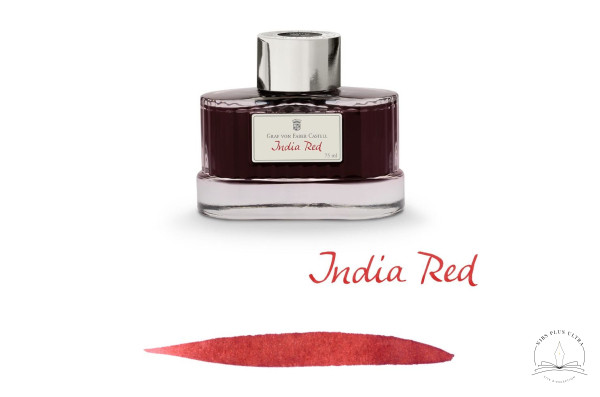 Encre Rouge indien Flacon 75 ml de Graf von Faber-Castell