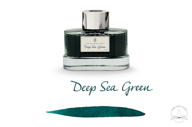 Encre Vert abysse Flacon 75 ml de Graf von Faber-Castell