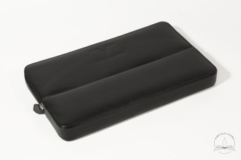 Etui en cuir Noir pour 12 stylos de Visconti