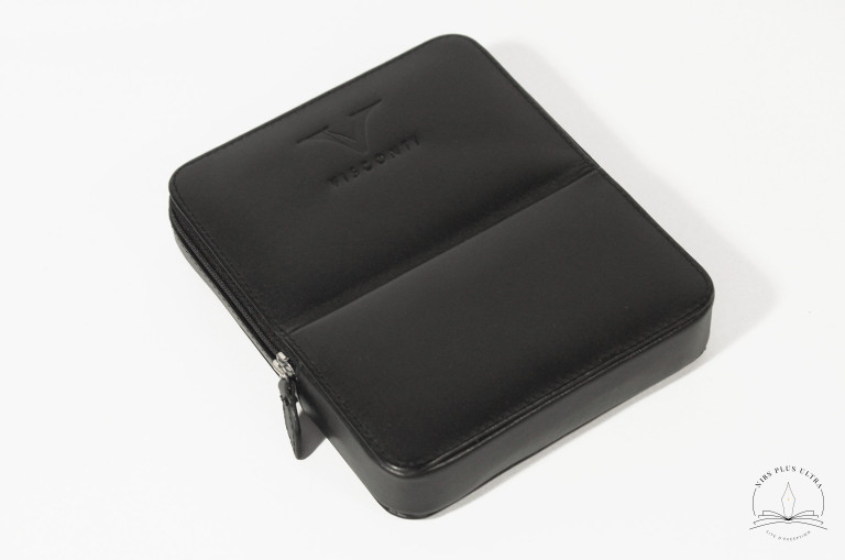 Etui en cuir Noir pour 6 stylos de Visconti 1