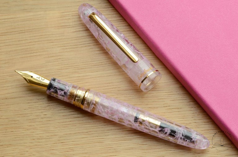 Estie Kachofugetsu Flower Fountain pen by Esterbrook 2