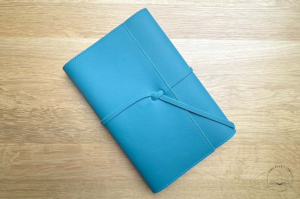 Carnet en cuir A5 Lagon de Atelier De Laforêt 1