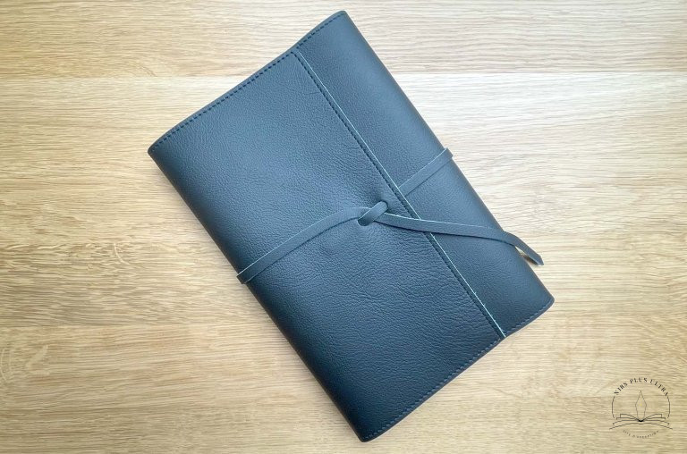 Carnet en cuir A5 Noir de Atelier De Laforêt 1