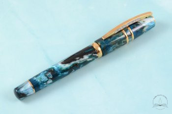 Homo Sapiens Nebula Eagle Fountain Pen by Visconti