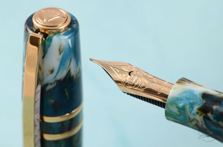 Homo Sapiens Nebula Eagle Fountain Pen by Visconti 3