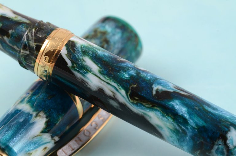 Homo Sapiens Nebula Eagle Fountain Pen by Visconti 4